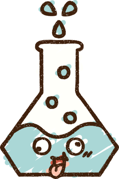 Bilim Deneyi Tebeşir Çizimi Bir insan tarafından çizildi