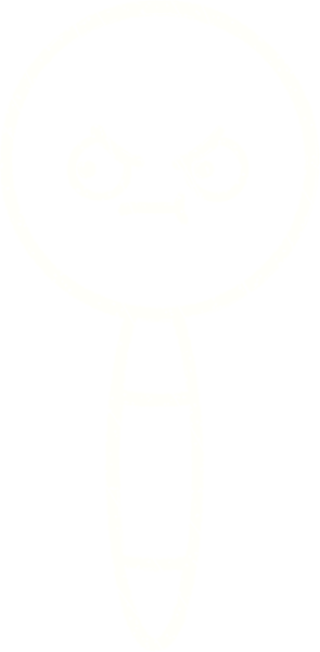 Bir insan tarafından çizilen Büyüteç Tebeşir Çizimi