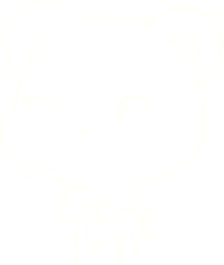 Bir insan tarafından çizilen Ayı Tebeşiri