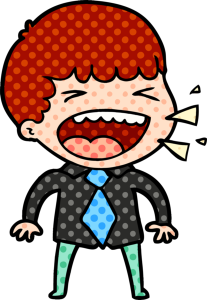 Bir insan tarafından çizilmiş gülen adam.