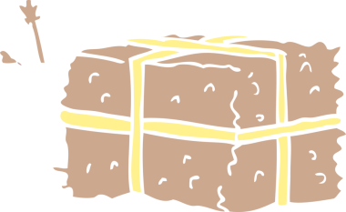 Bir insan tarafından çizilmiş saman karalaması.