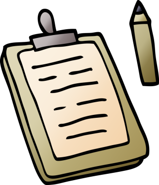 Bir insan tarafından çizilmiş karalama panosu.