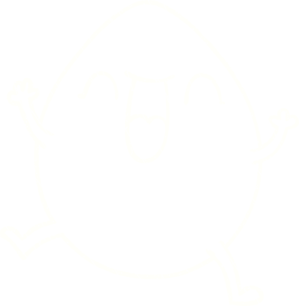 Bir insan tarafından çizilen Mutlu Yumurta Tebeşiri