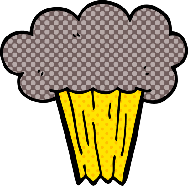 Bir insan tarafından çizilmiş karalama patlaması.