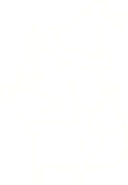 Bir insan tarafından çizilen Şen Kurt Tebeşiri