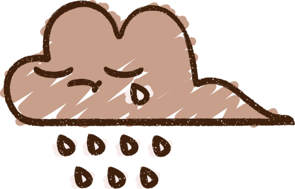 Bir insan tarafından çizilen Bulut Tebeşiri