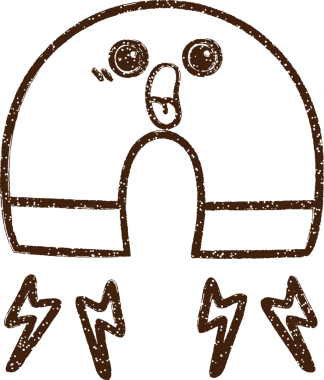 Bir insan tarafından çizilmiş mıknatıs kömürü