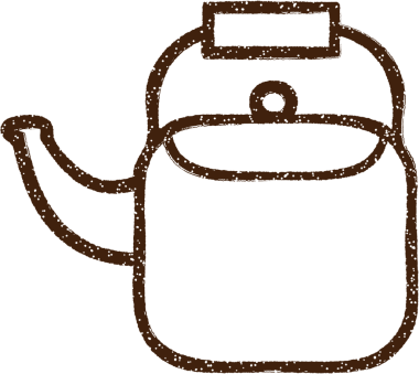 Bir insan tarafından çizilen Çaydanlık Kömürü