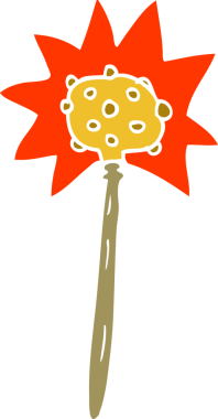 Bir insan tarafından çizilmiş karalama sopası.