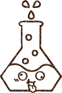 Bilim Deneyi Kömür Çizimi Bir insan tarafından çizildi