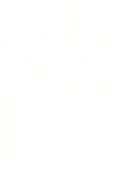 Bir insan tarafından çizilen Sanat Malzemeleri Tebeşiri