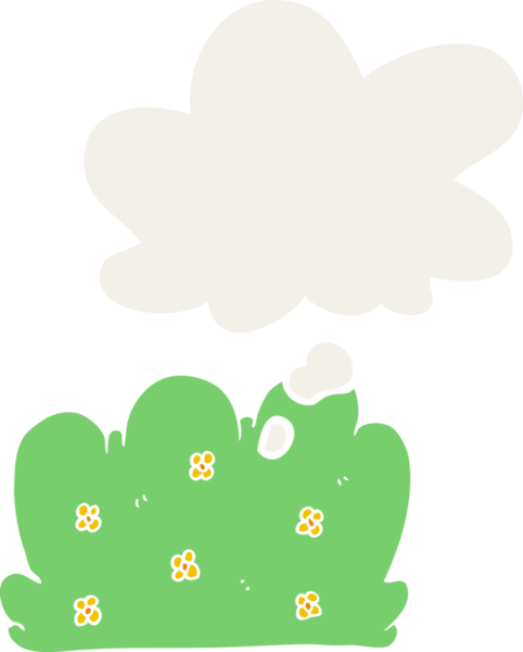 Düşünce baloncuğu olan karikatür çiti insan tarafından çizilmiş.