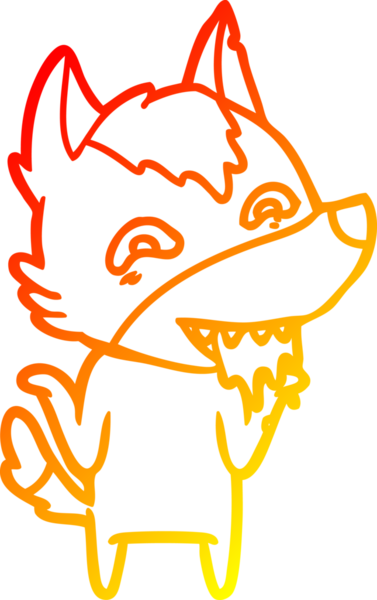 Bir insan tarafından çizilmiş karikatür çizimi.