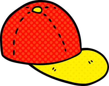 Çizgi film karalaması bir insan tarafından çizilmiş.