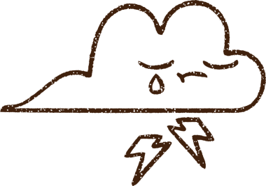 Bir insan tarafından çizilen Fırtına Bulutu Kömürü