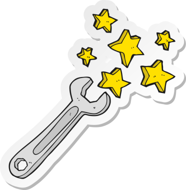 Bir insan tarafından çizilmiş çizgi film anahtarının çıkartması.