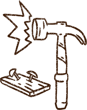 Bir insan tarafından çizilen Çekiç Kömürü