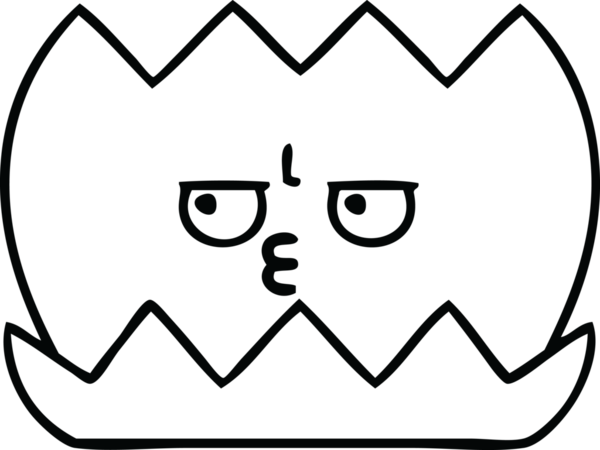 Bir insan tarafından çizilmiş nilüfer çiçeğinin çizgi çizimi.