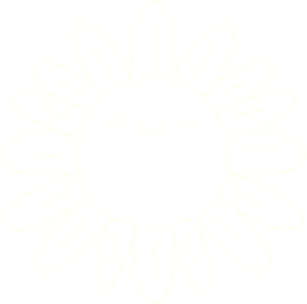 Bir insan tarafından çizilen Mutlu Çiçek Tebeşiri