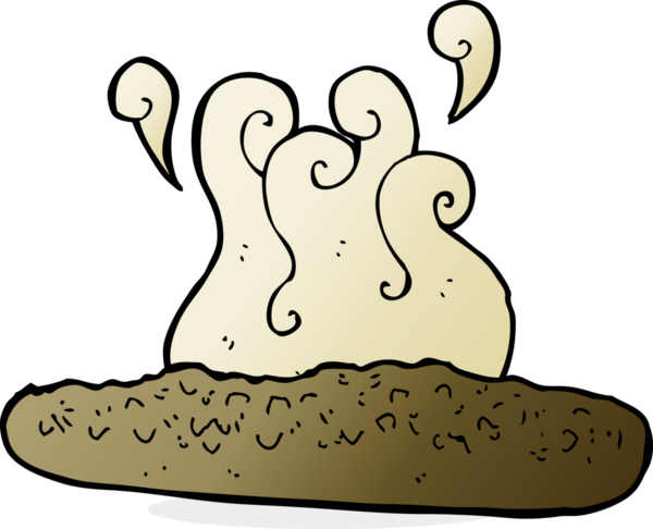 Bir insan tarafından çizilmiş ekmek karikatürü.