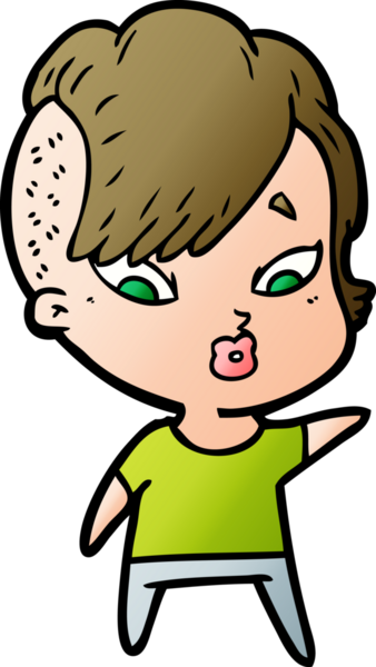 Bir insan tarafından çizilmiş bir karikatür.