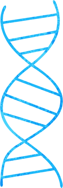 Bir insan tarafından çizilmiş DNA ipliğinin retro grunge desen karikatürü