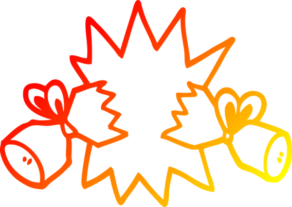 Bir insan tarafından çizilmiş çizgi film krakerinin sıcak çizgi çizimi