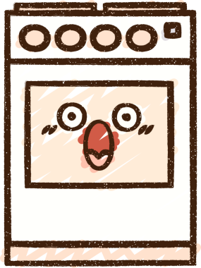 Bir insan tarafından çizilen fırın tebeşiri