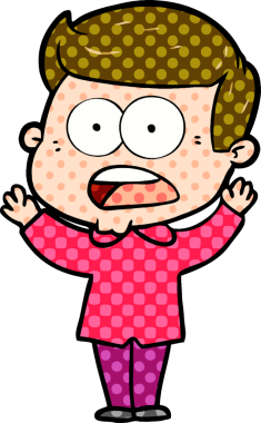 Bir insan tarafından çizilmiş bir karikatür.