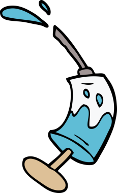 Bir insan tarafından çizilmiş karalama aşısı.