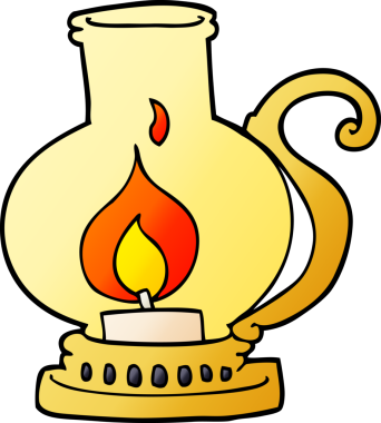 Bir insan tarafından çizilmiş karalama feneri.