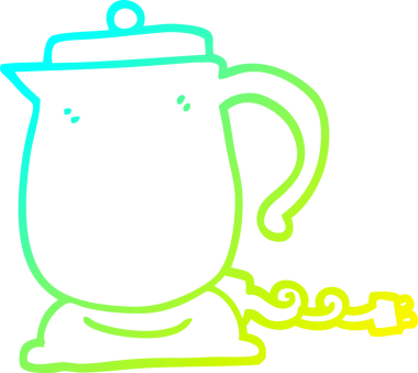 Bir insan tarafından çizilmiş bir karikatür çizimi.