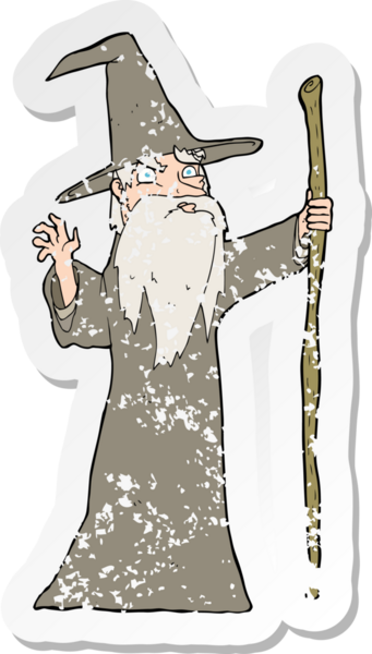 Bir insan tarafından çizilmiş eski bir çizgi filmin gerilimli yapıştırması.