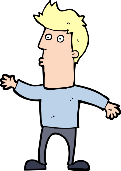 Bir insan tarafından çizilen karikatür adamı şaşırttı