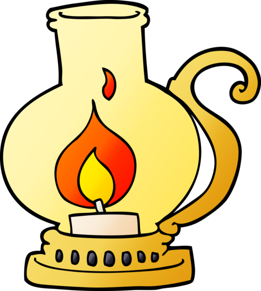 Bir insan tarafından çizilmiş karalama feneri.