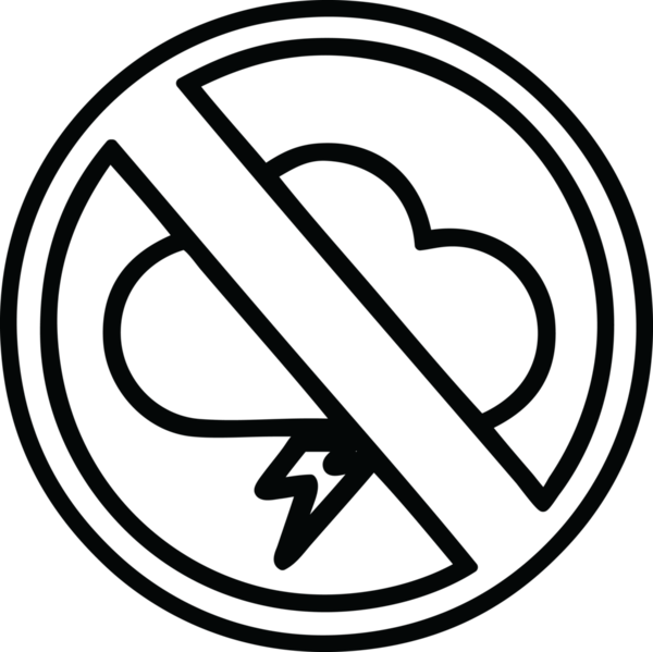 Bir insan tarafından çizilmiş fırtına simgesi yok