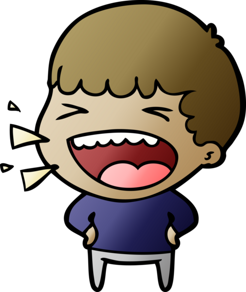 Bir insan tarafından çizilmiş gülen adam.