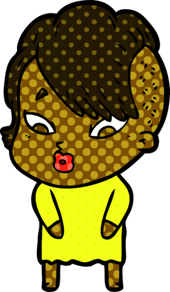 Bir insan tarafından çizilmiş bir karikatür.