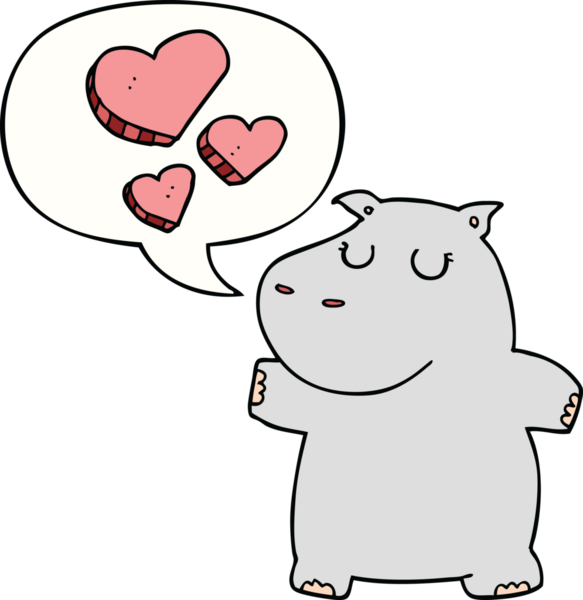 Bir insan tarafından çizilen konuşma baloncuğuna aşık çizgi film suaygırı