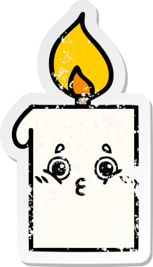 Bir insan tarafından çizilmiş şirin bir çizgi filmin sıkıntılı çıkartması.