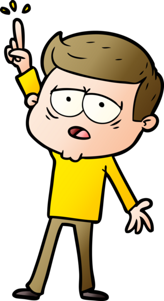 çizgi film yorgun adam bir insan tarafından çizilmiş