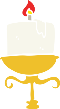 Bir insan tarafından çizilmiş düz renk çizim karikatürü.