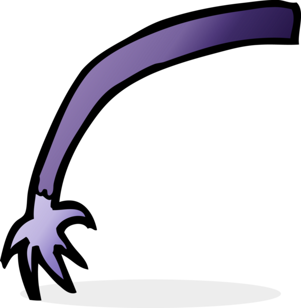 Bir insan tarafından çizilmiş cadılar bayramı vampir kolu.