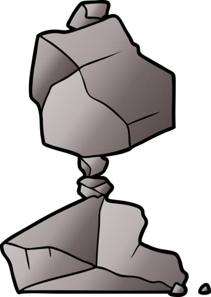 bir insan tarafından çizilmiş karikatür taşları