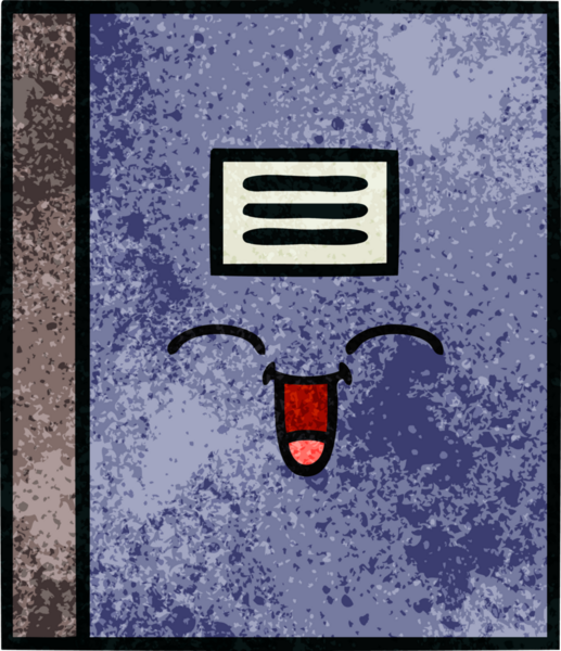 Bir insan tarafından çizilmiş bir defterin retro grunge desen karikatürü