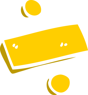 karikatür böl sembolü bir insan tarafından çizildi