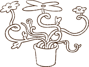 Aşırı gelişmiş Bitki Kömürü Bir insan tarafından çizilmiş