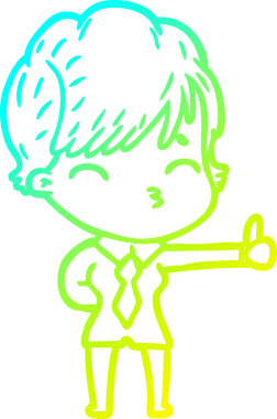 Bir insan tarafından çizilmiş bir karikatür kadın çizimi