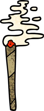 Grunge desenli çizim karikatür medikal eklem bir insan tarafından çizildi.