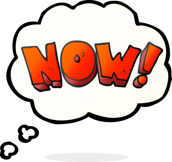 Şimdi bir insan tarafından çizilmiş serbest çizim balon karikatürü.